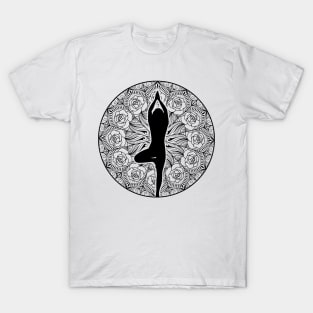 Mandala Yoga Girl T-Shirt